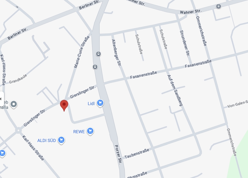 Standort Zahnarztpraxis Natalia Giedrys